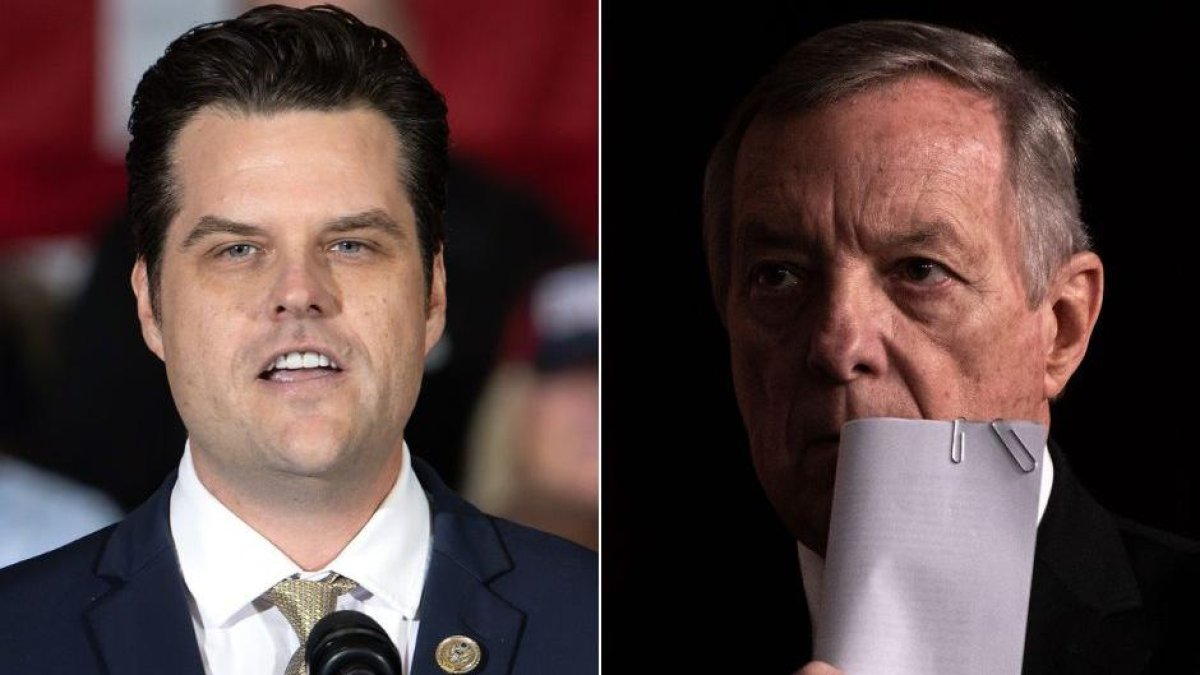 Matt Gaetz and Dick Durbin