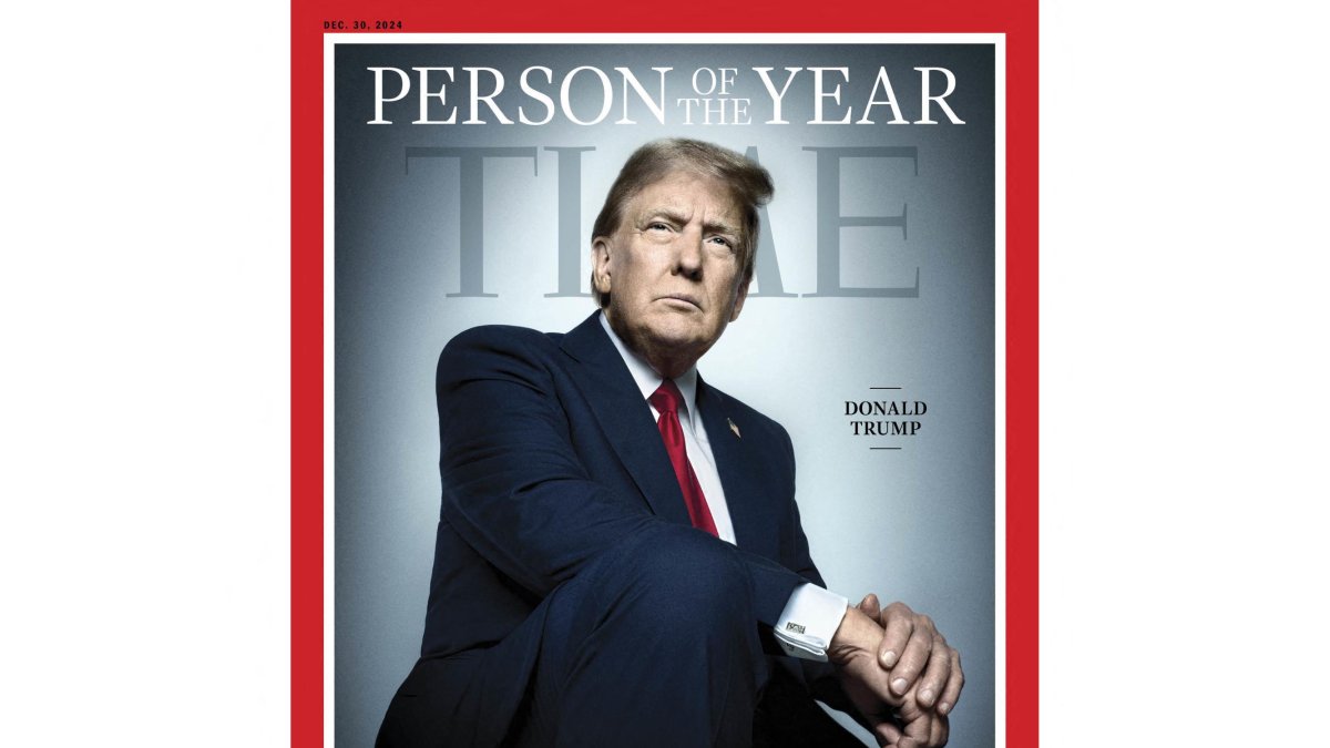 Portada del 'Time' con Tump como 'Persona del año'