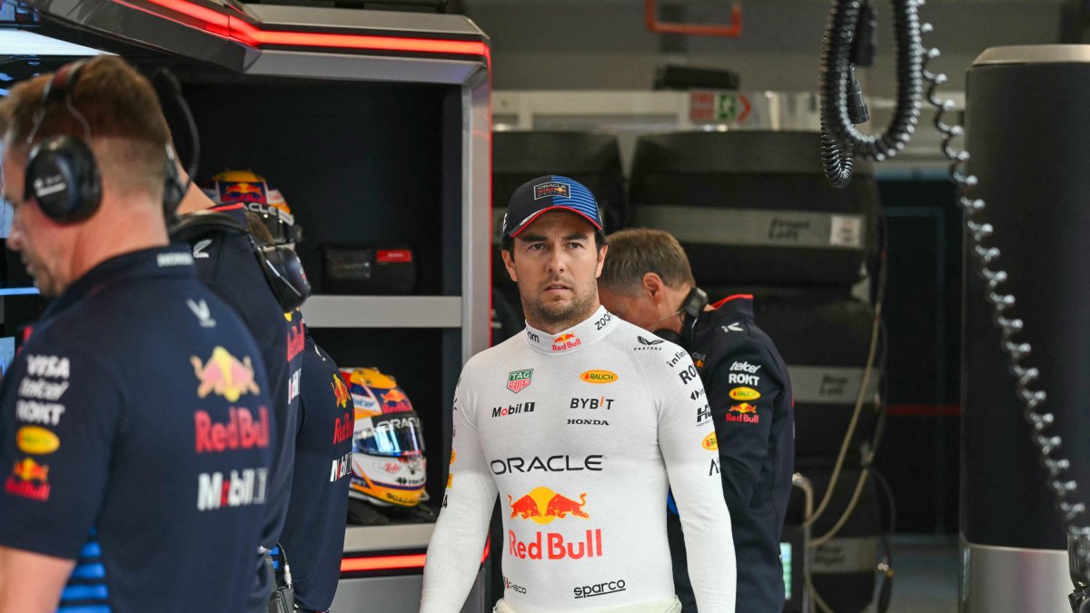 Sergio Pérez, antes de un gran premio