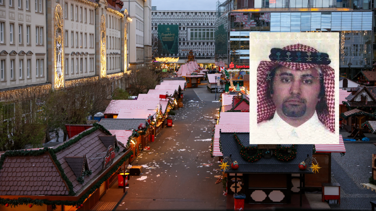 Crime scene and photo of suspect obtained by agencies.