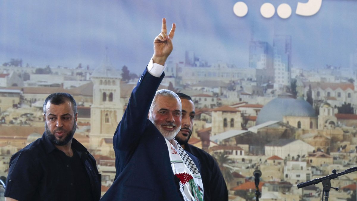 Ismail Haniyeh, the Hamas leader eliminated by Israel.