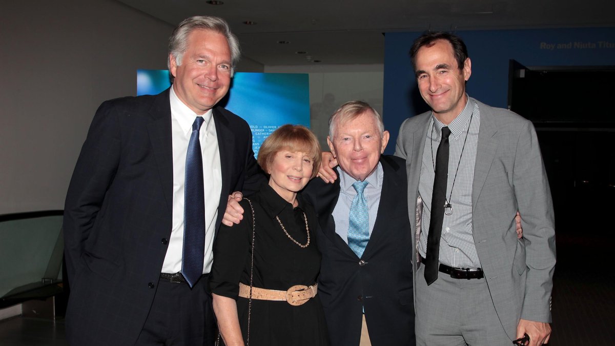 Charles Dolan, with his wife in 2011.