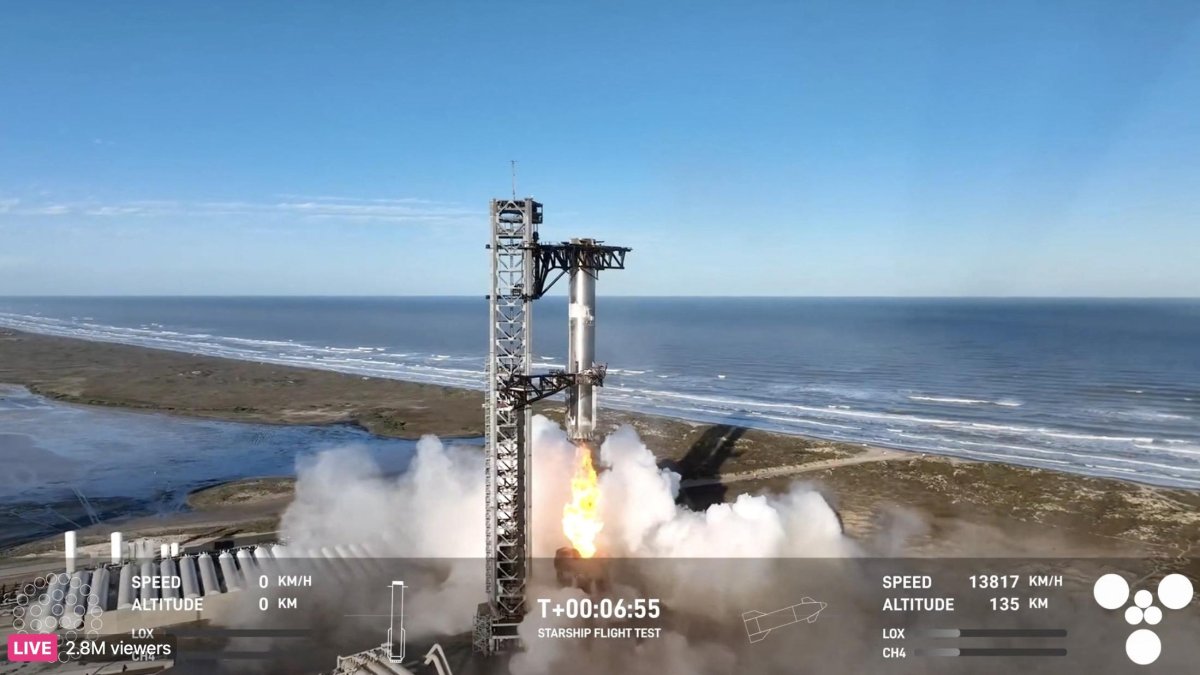 SpaceX vivió un día agridulce con el lanzamiento de Starship, su colosal cohete interplanetario