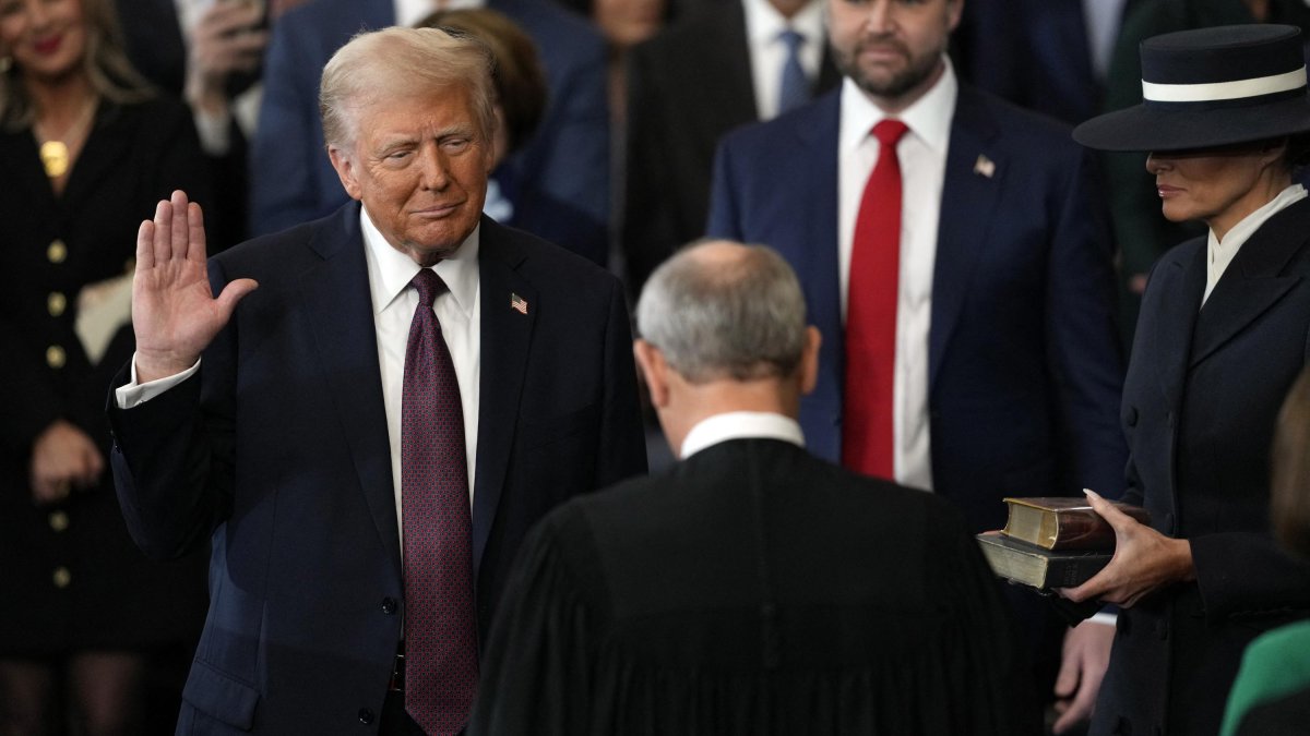 Donald Trump, presidente de los Estados Unidos