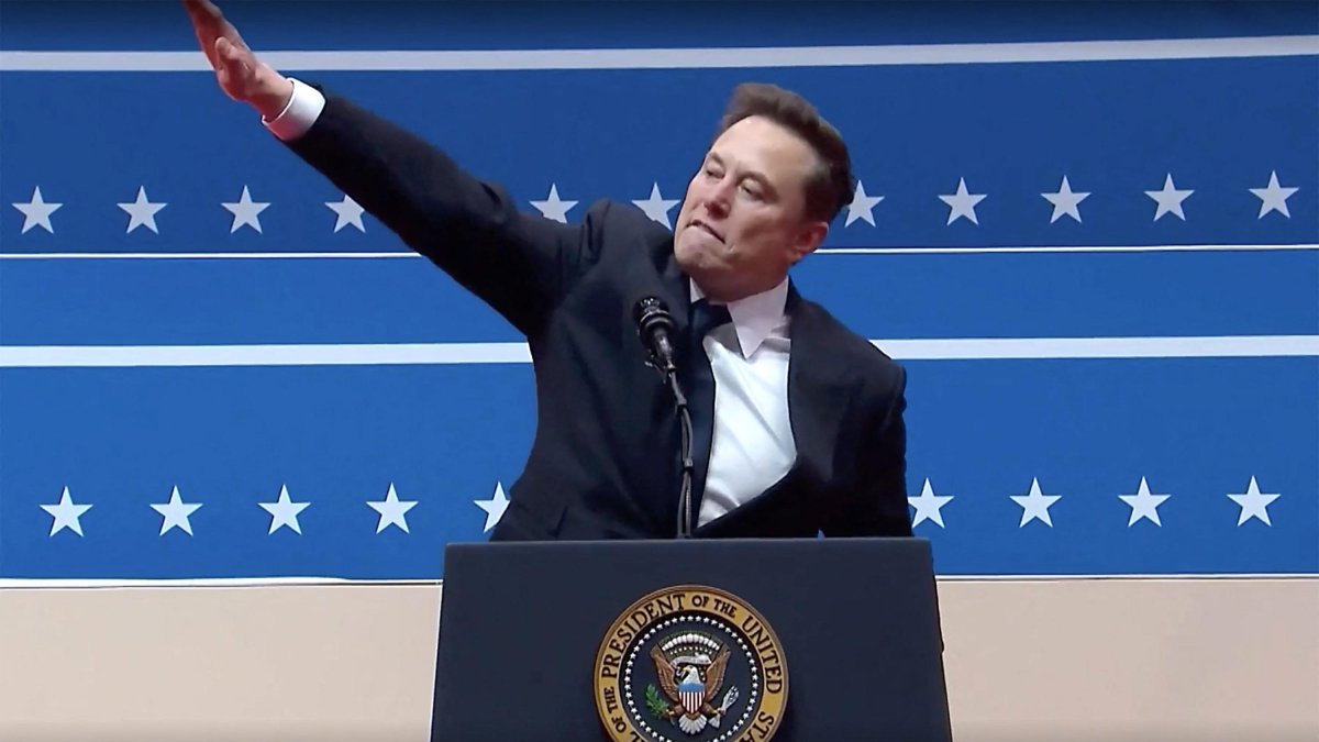 Elon Musk en el Capital One Arena