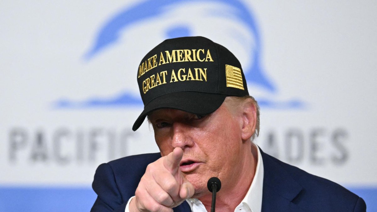 President Donald Trump in a file image