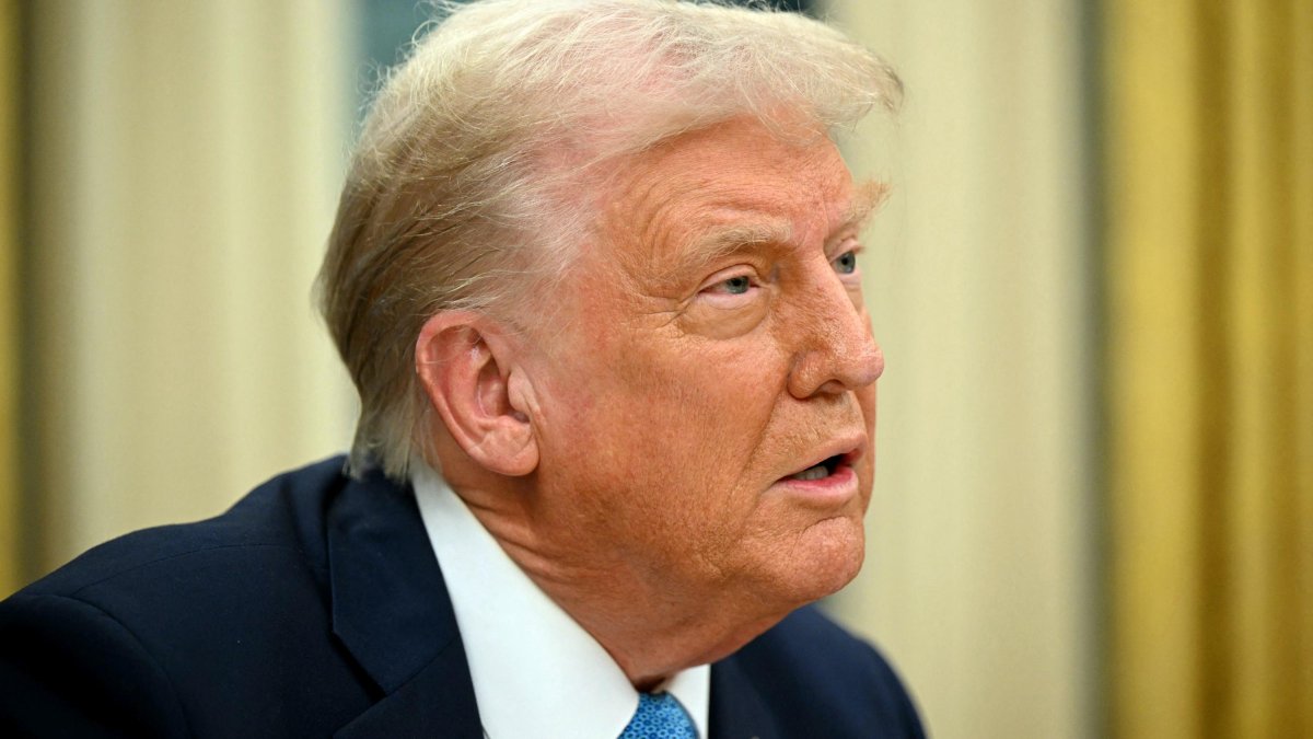 El presidente estadounidense Donald Trump