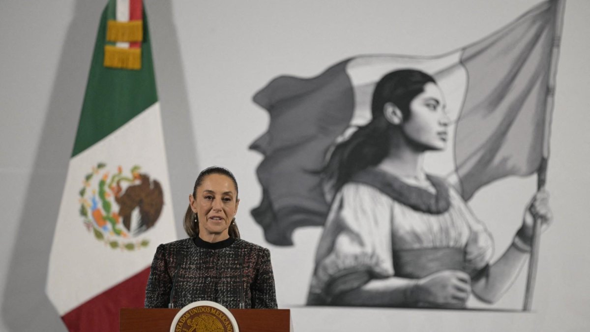 Claudia Sheinbaum en conferencia de prensa 