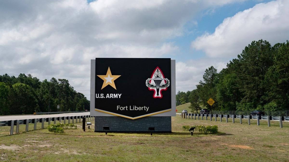 Fort Liberty in file image.