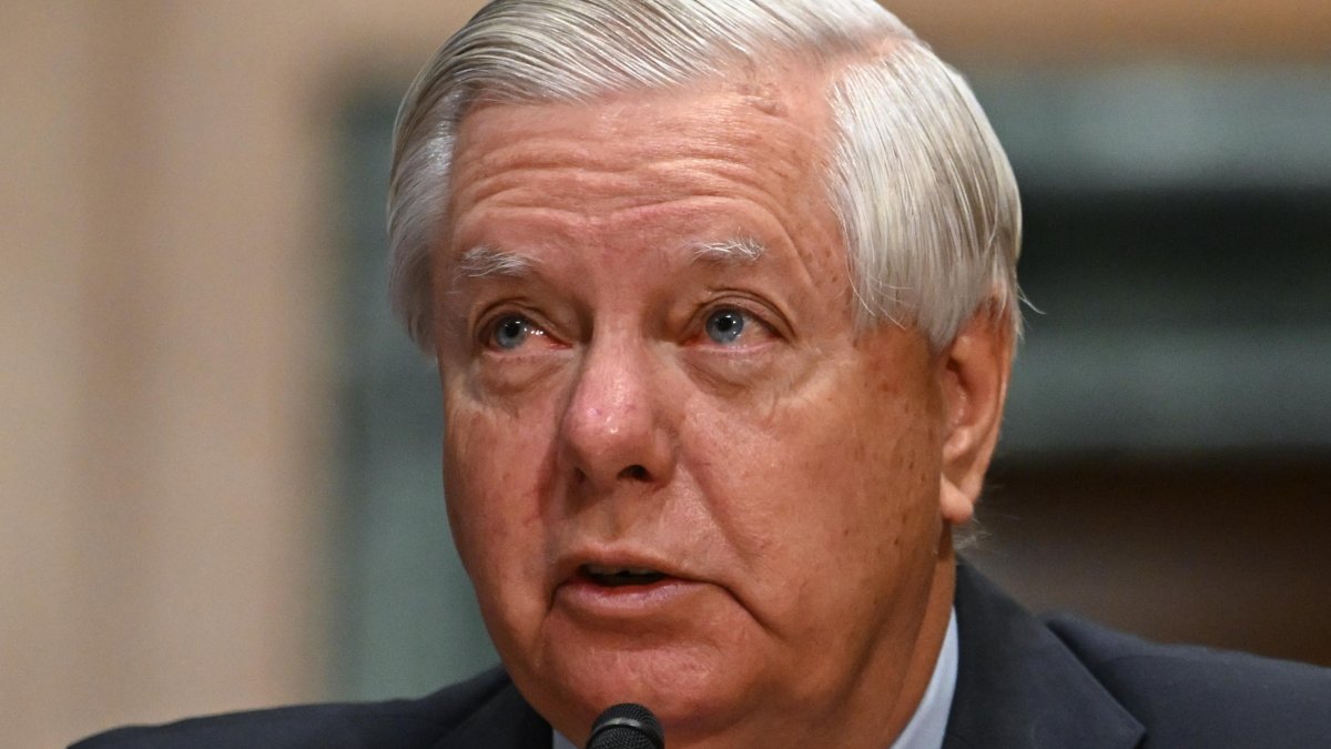 El senador Lindsey Graham