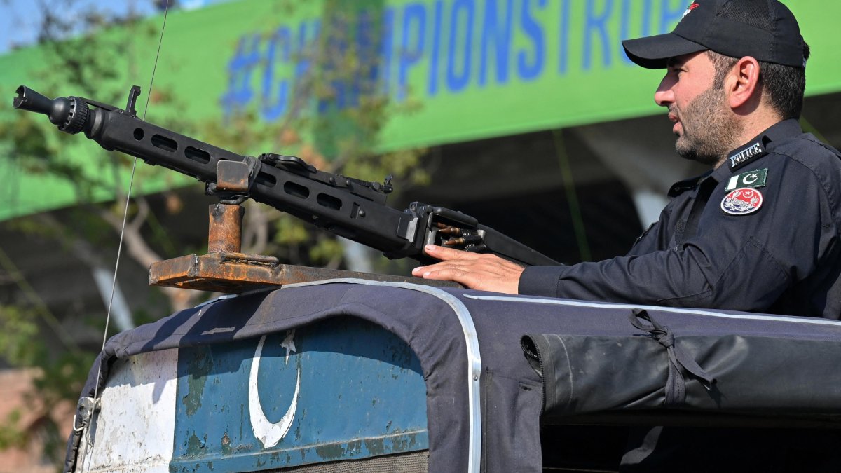 Imagen referencial de un policía en Pakistán