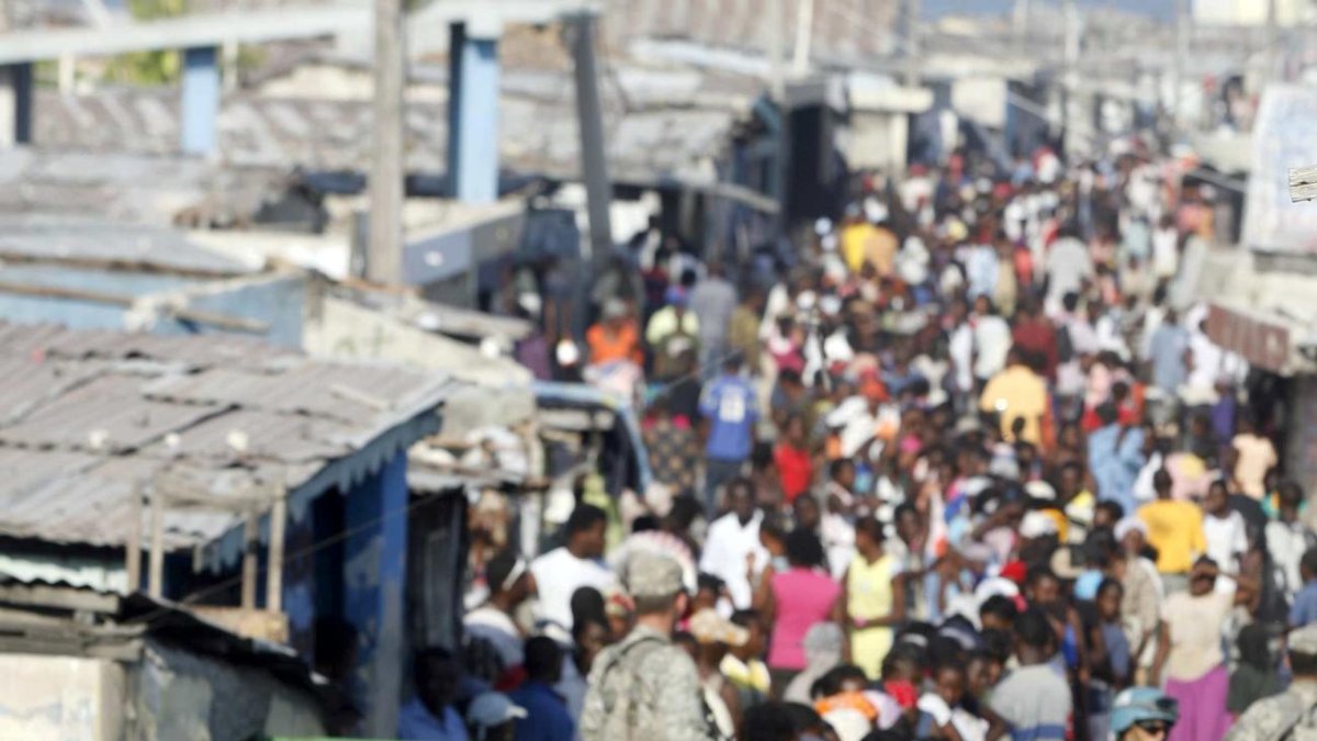 Cascos azules de la ONU en Haití en 2010