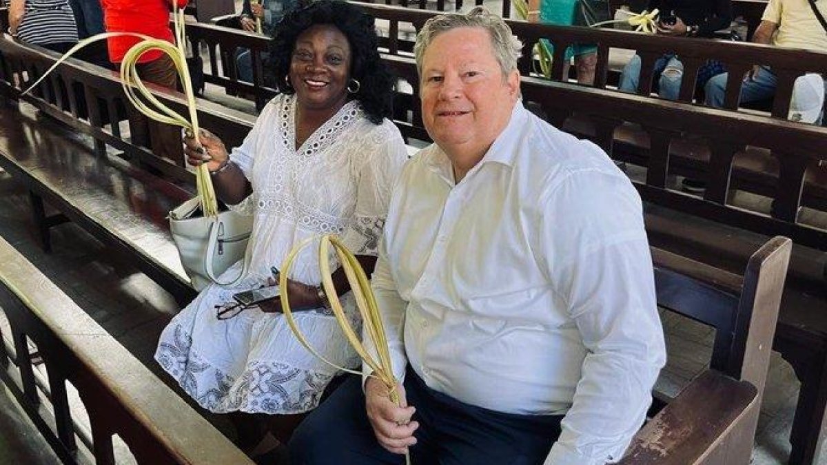 Berta Soler, Cuban opponent with the US Chargé d'Affaires in Cuba.
