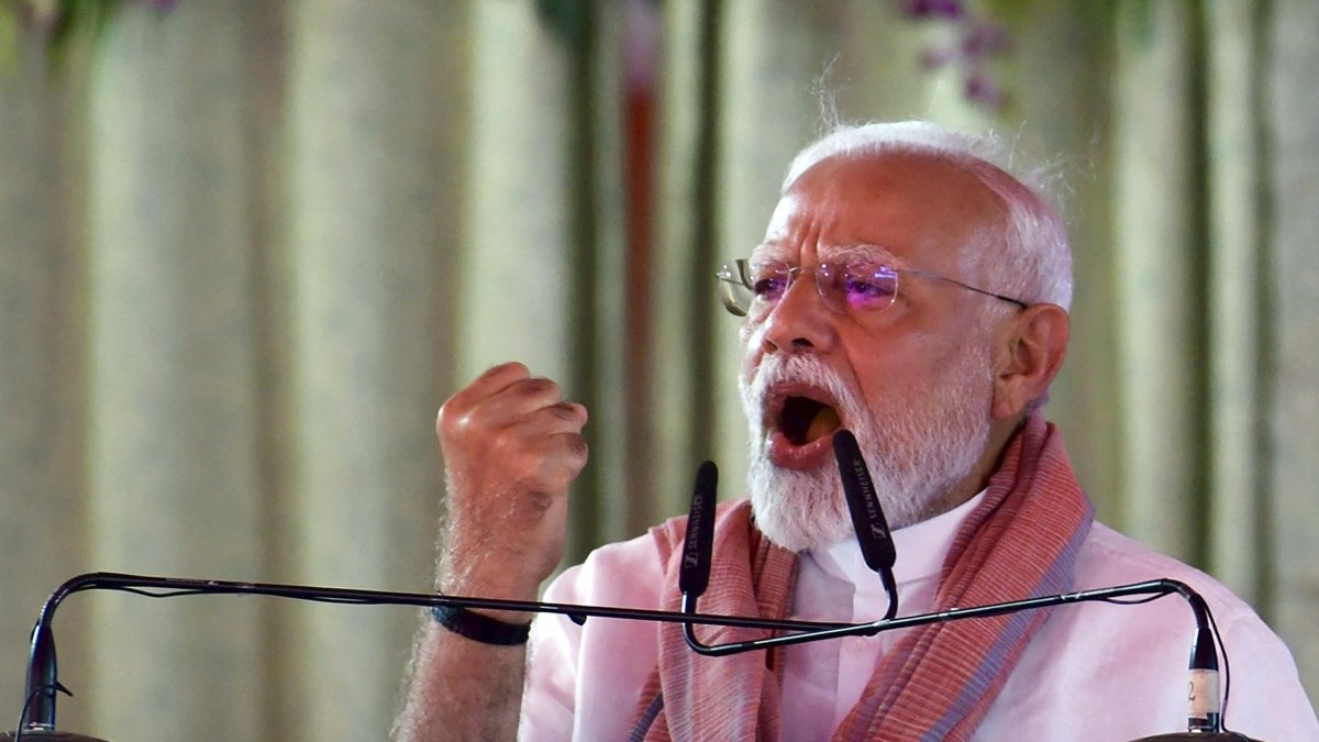 Narendra Modi, Indian prime minister.