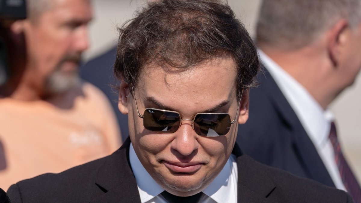 File image of Santos outside the courthouse.