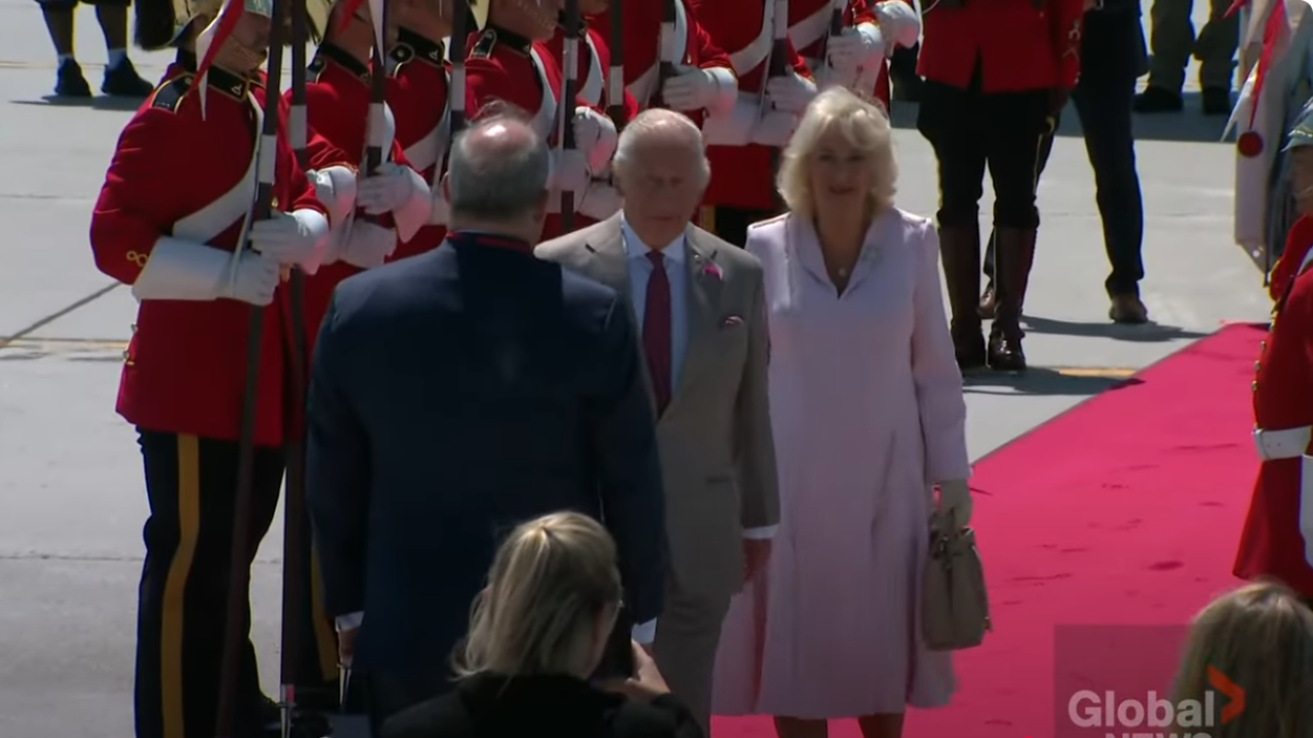 Carlos III y la reina Camila- Captura de pantalla YouTube