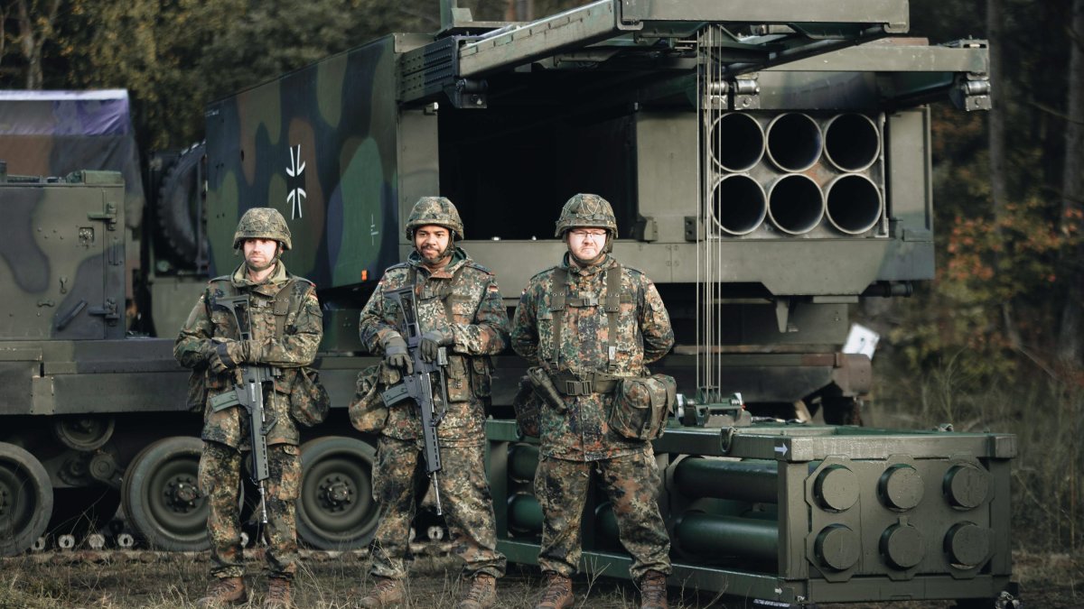 Tropas de las fuerzas armadas alemanas