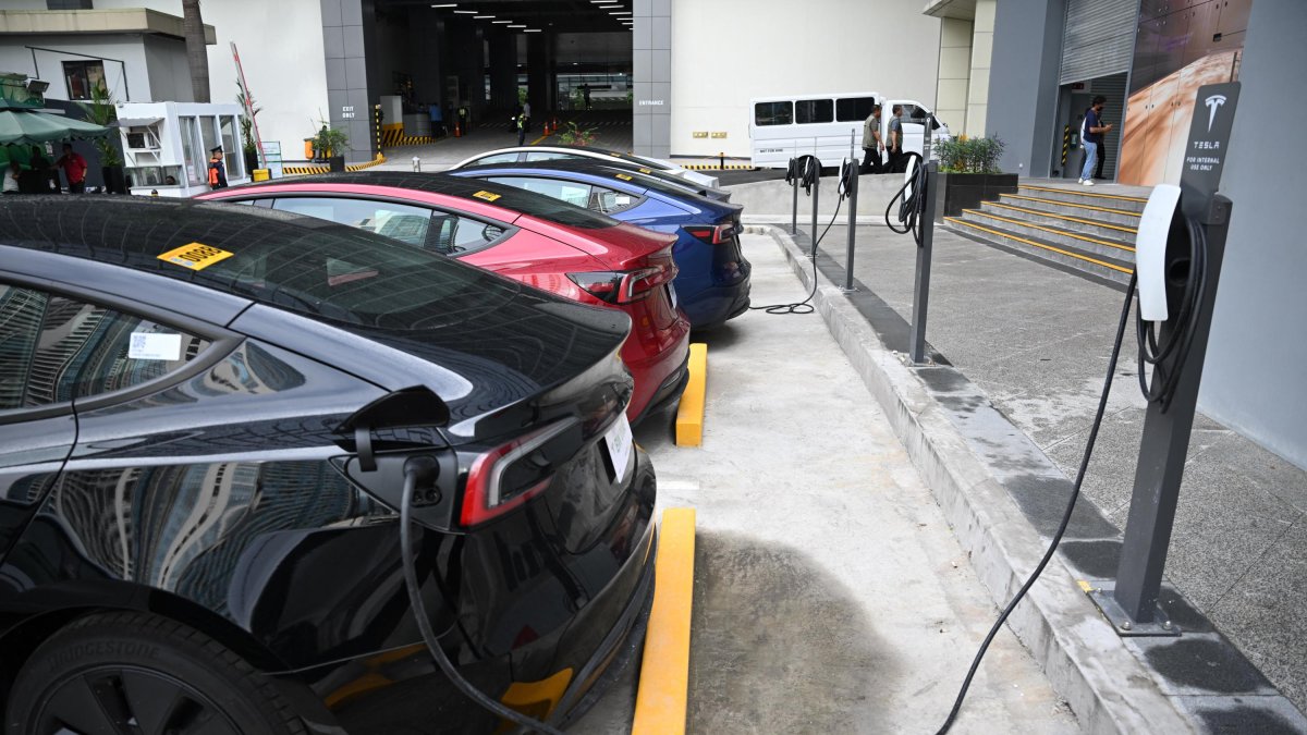 Estación de carga de vehículos eléctricos
