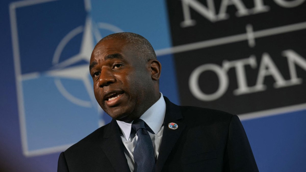 U.K. Foreign Secretary David Lammy