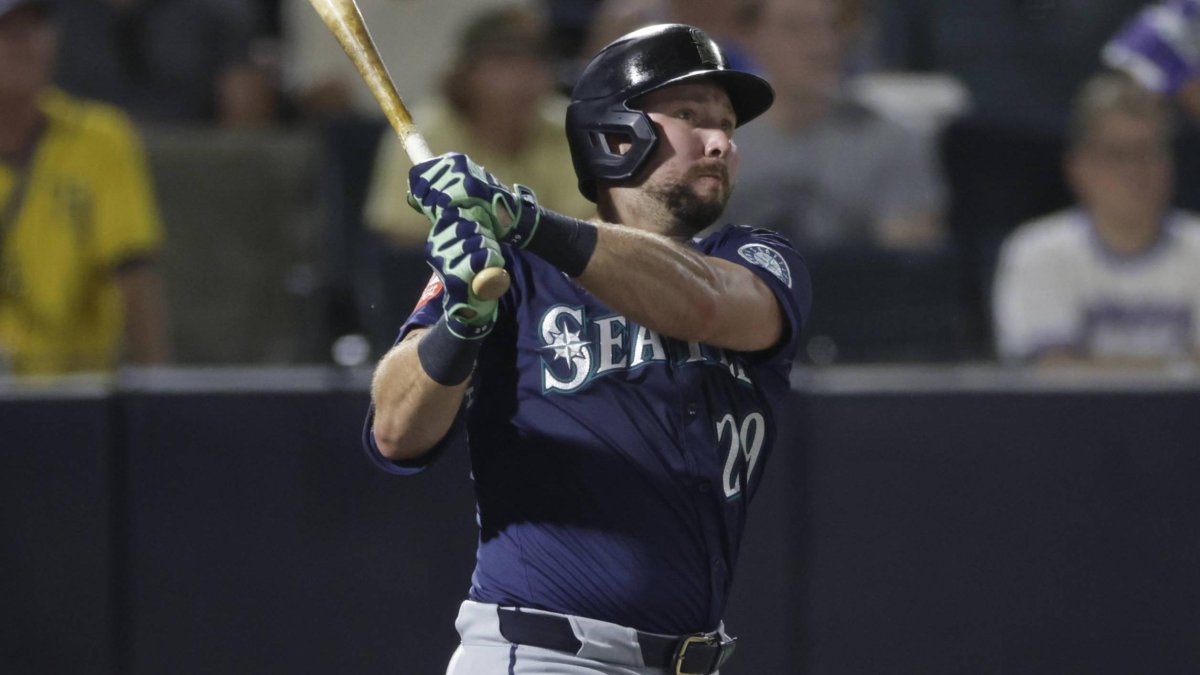 Cal Raleigh, durante la temporada 2025 de la MLB