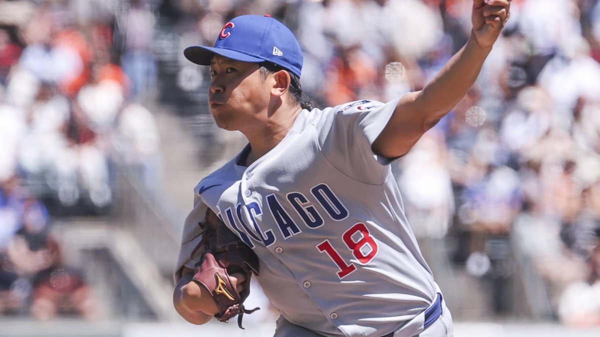 Shota Imanaga, de los Cachorros de Chicago
