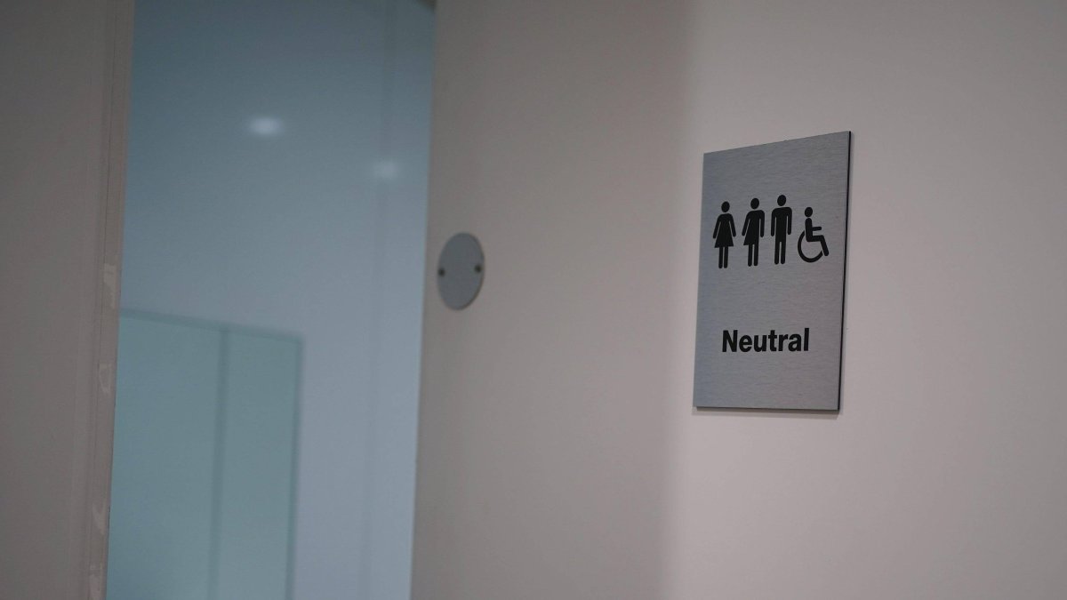 Imagen de archivo de un baño de 'género neutro'