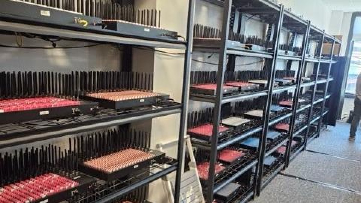 Servidores SIM encontrados por el Servicio Secreto