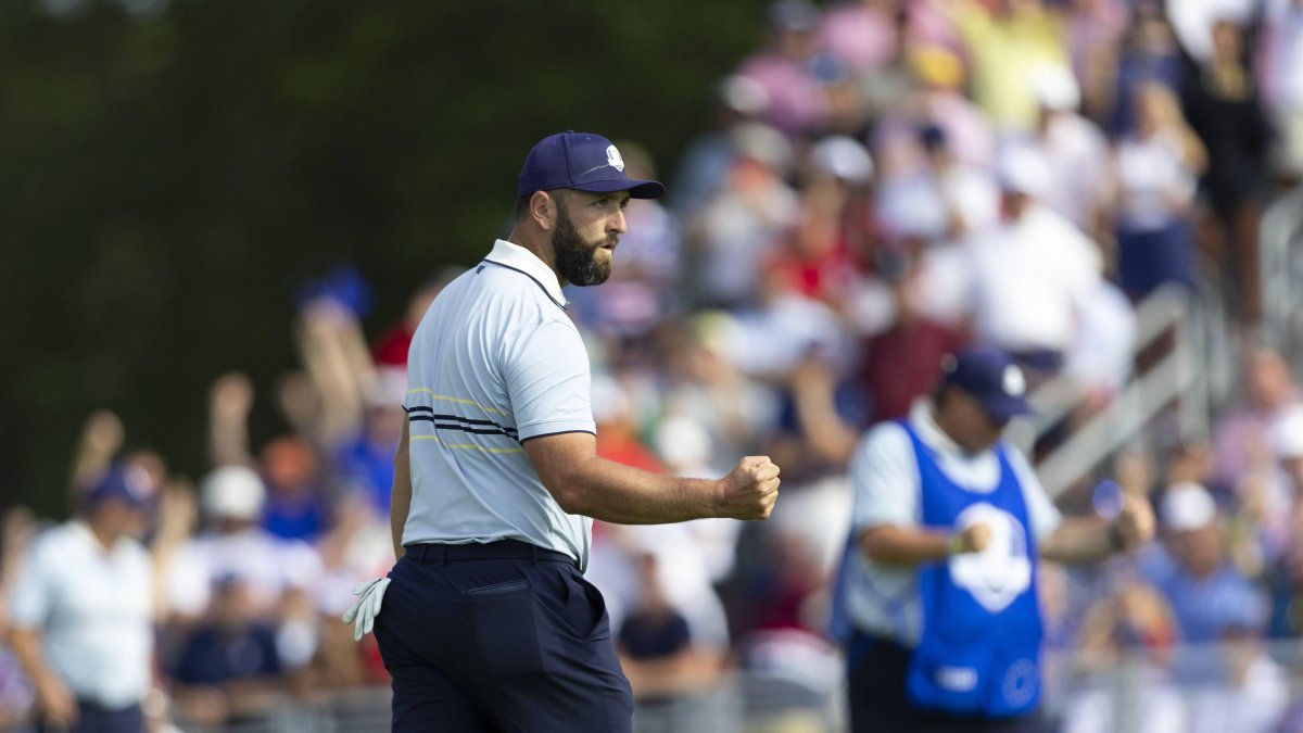 Jon Rahm en la primera jornada de la Ryder Cup