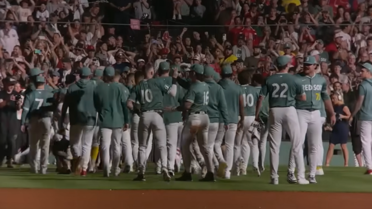 Los Red Sox festejan la clasificación a la postemporada