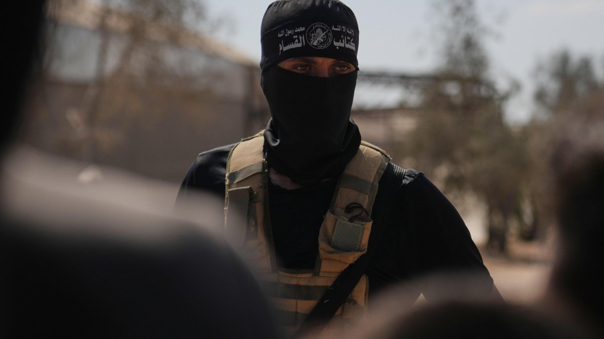 Terrorista de Hamás al sur de Gaza