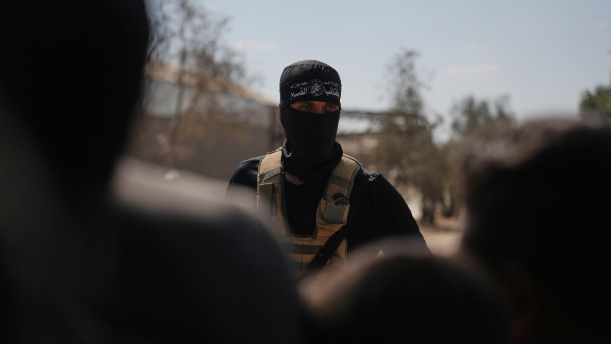 Terrorista de Hamás al sur de Gaza