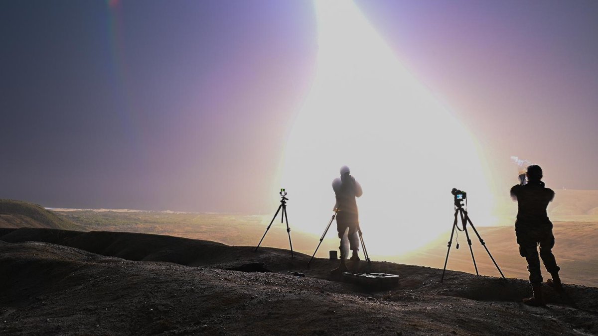 Test of a decommissioned Minuteman III intercontinental nuclear missile