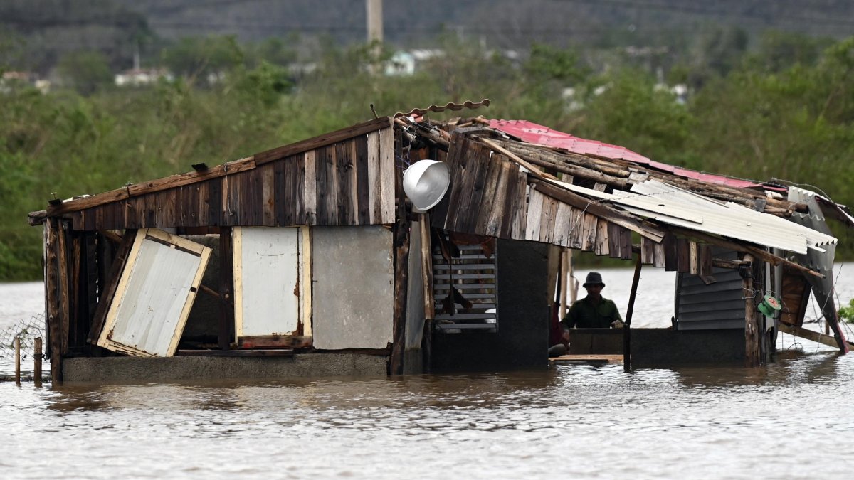 Eastern Cuba in the aftermath of Hurricane Melissa