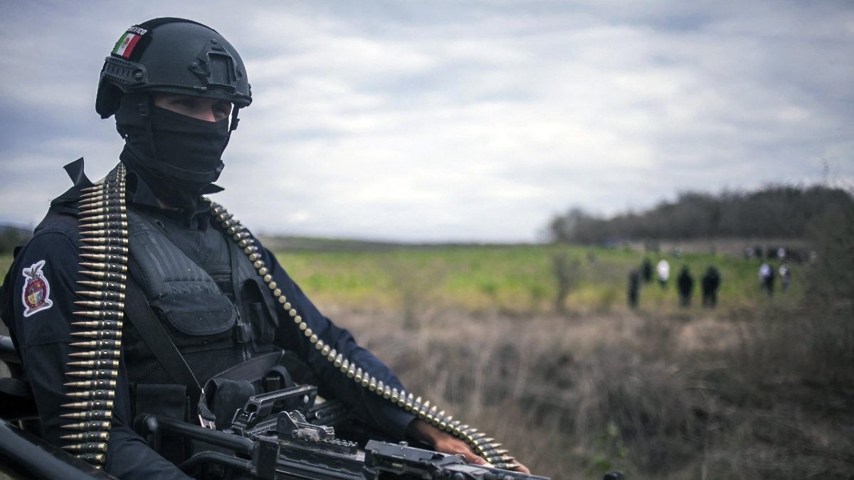 A police officer in Mexico