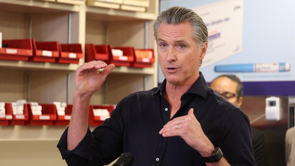 California Governor Gavin Newsom
