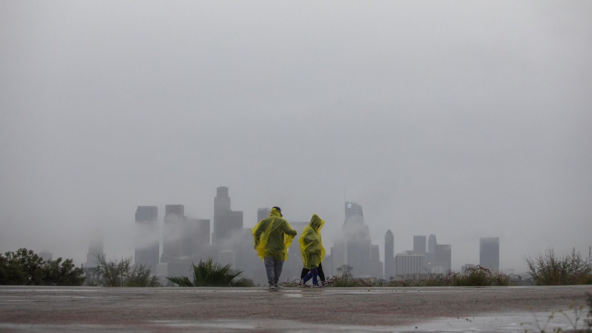 Lluvias en Califonia