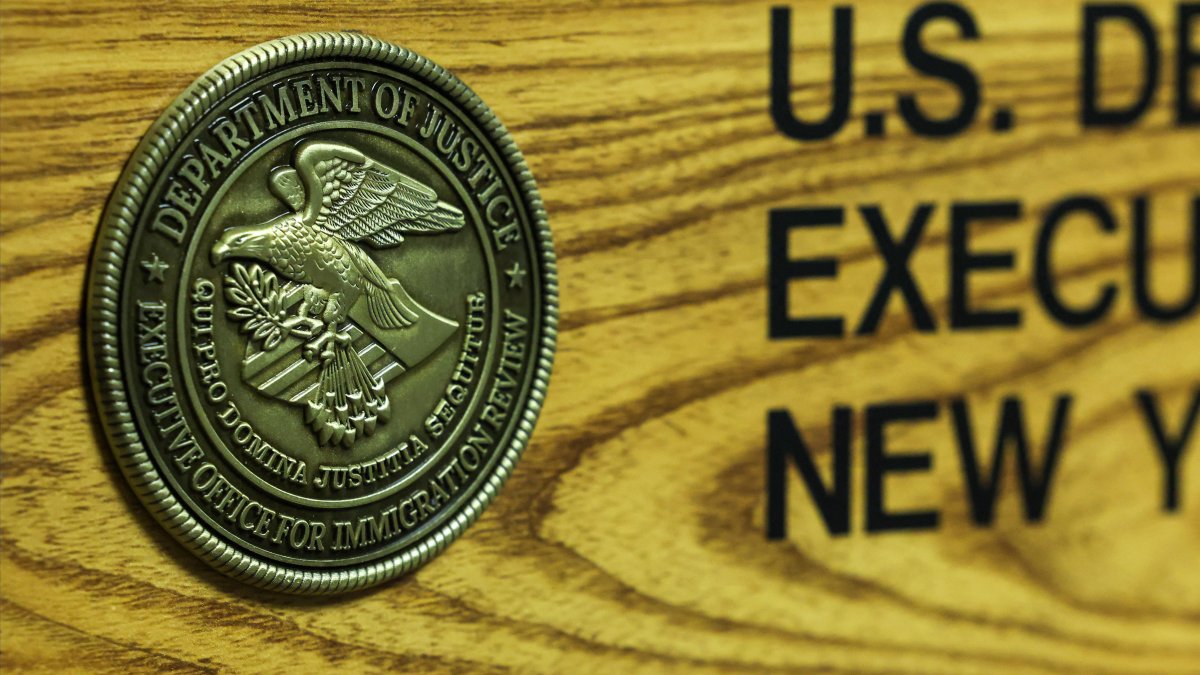 A seal of the Department of Justice (DOJ)