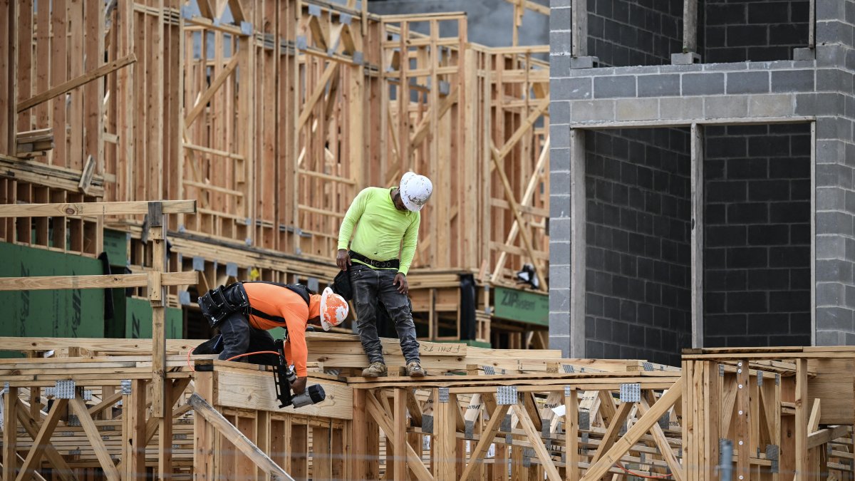 Empleados de la construcción en Texas