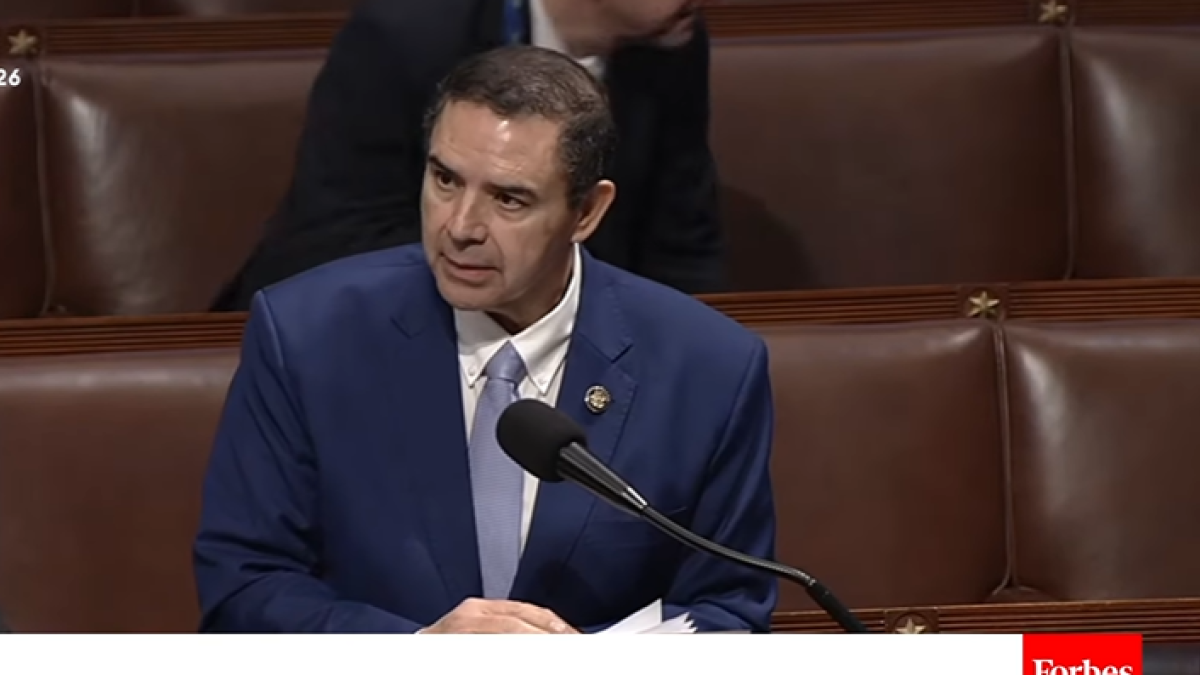 Henry Cuellar on Capitol Hill/Edit from screenshot.