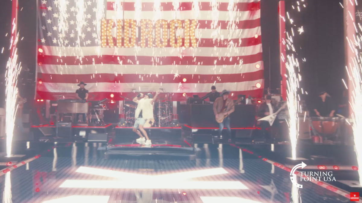 Kid Rock durante el evento