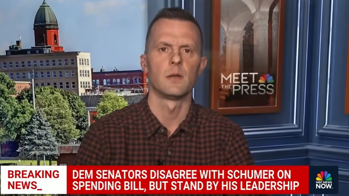 Jared Golden during an interview/ Edited from screenshot