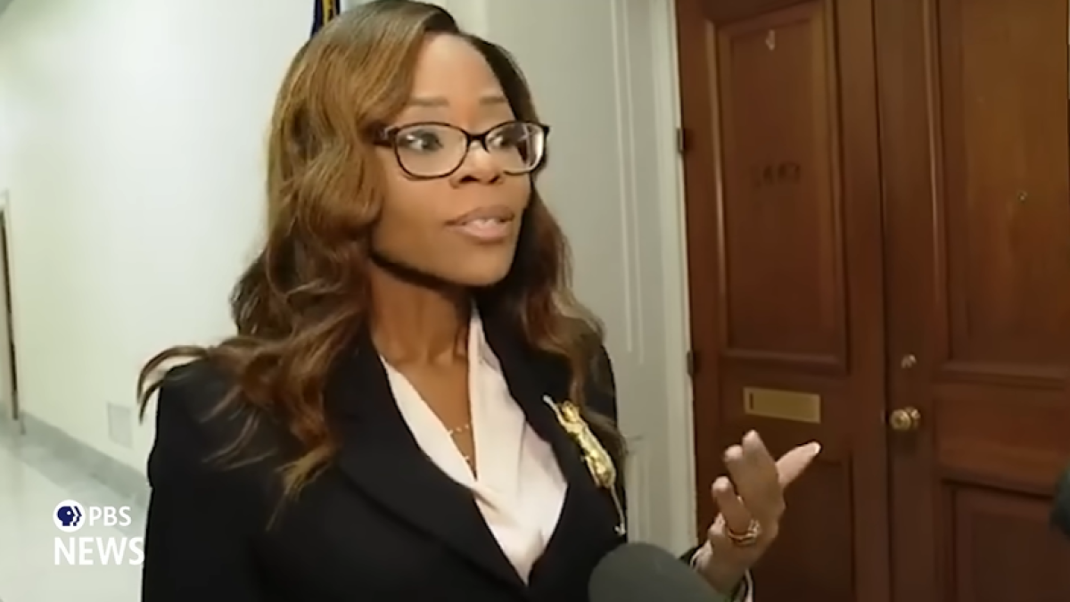 Sheila Cherfilus-McCormick during an interview/ Edited from screenshot