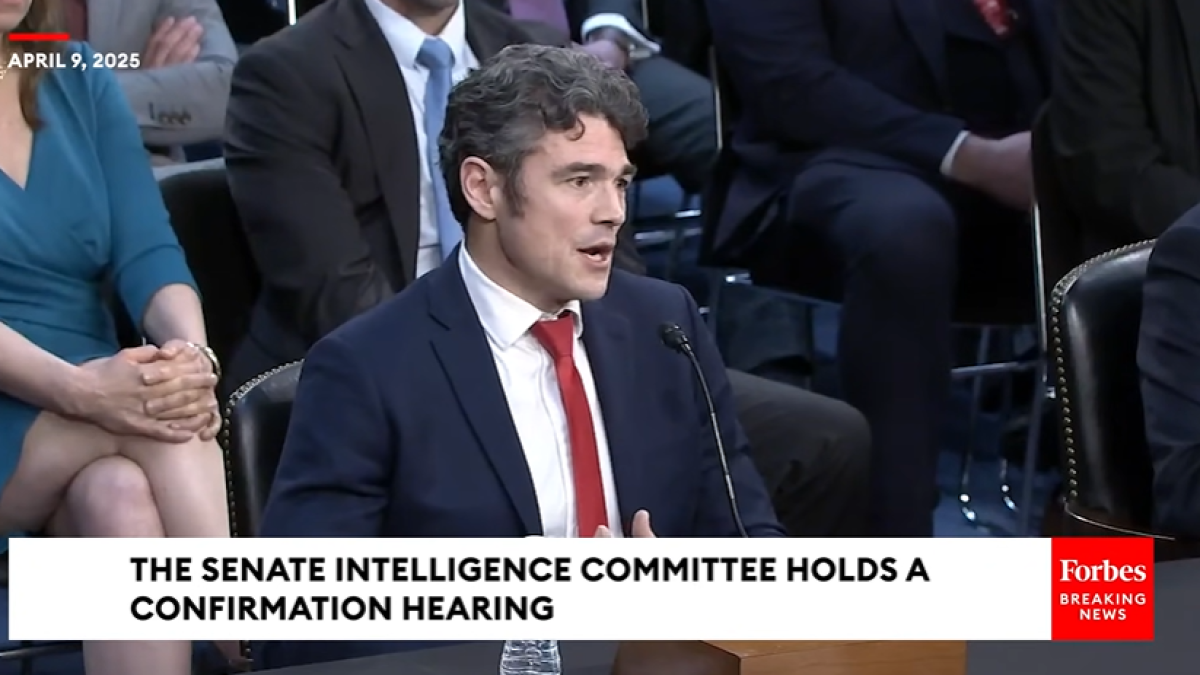 Joe Kent in the Senate/ Edit from screenshot