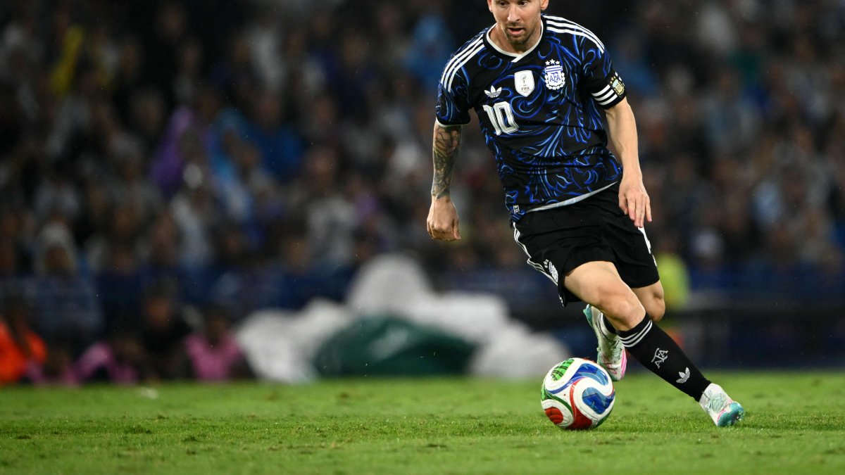 Leo Messi, con Argentina. Marzo de 2026