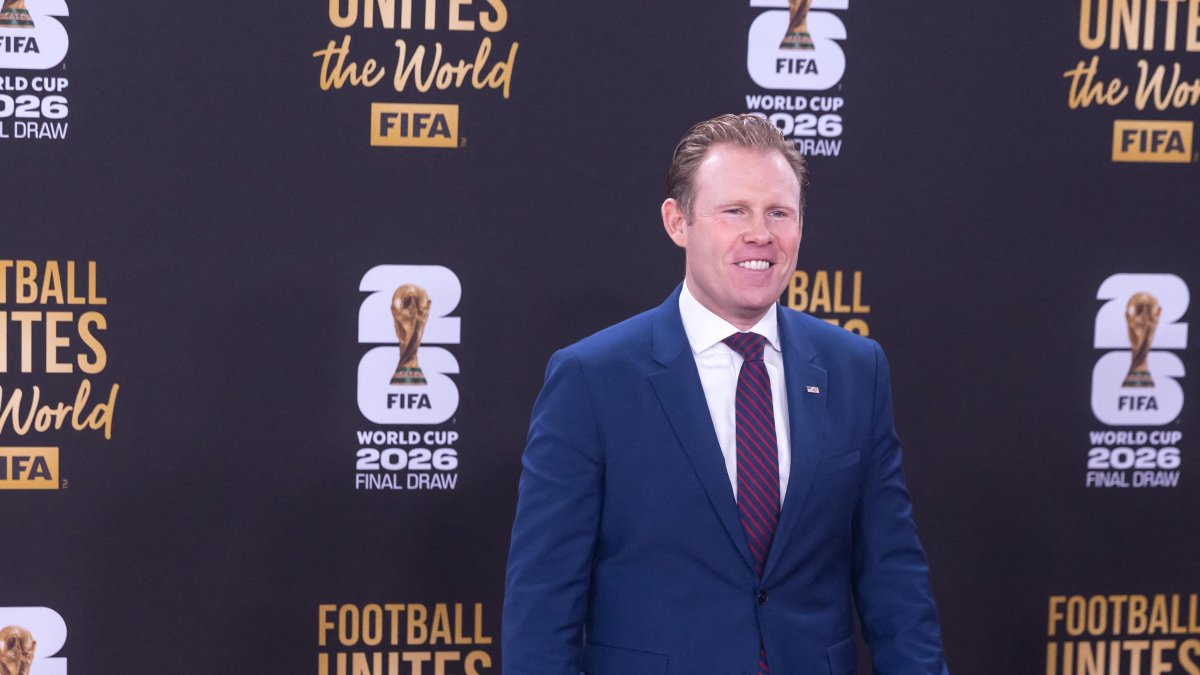 Andrew Giuliani, antes del sorteo de la fase de grupos del Mundial 2026