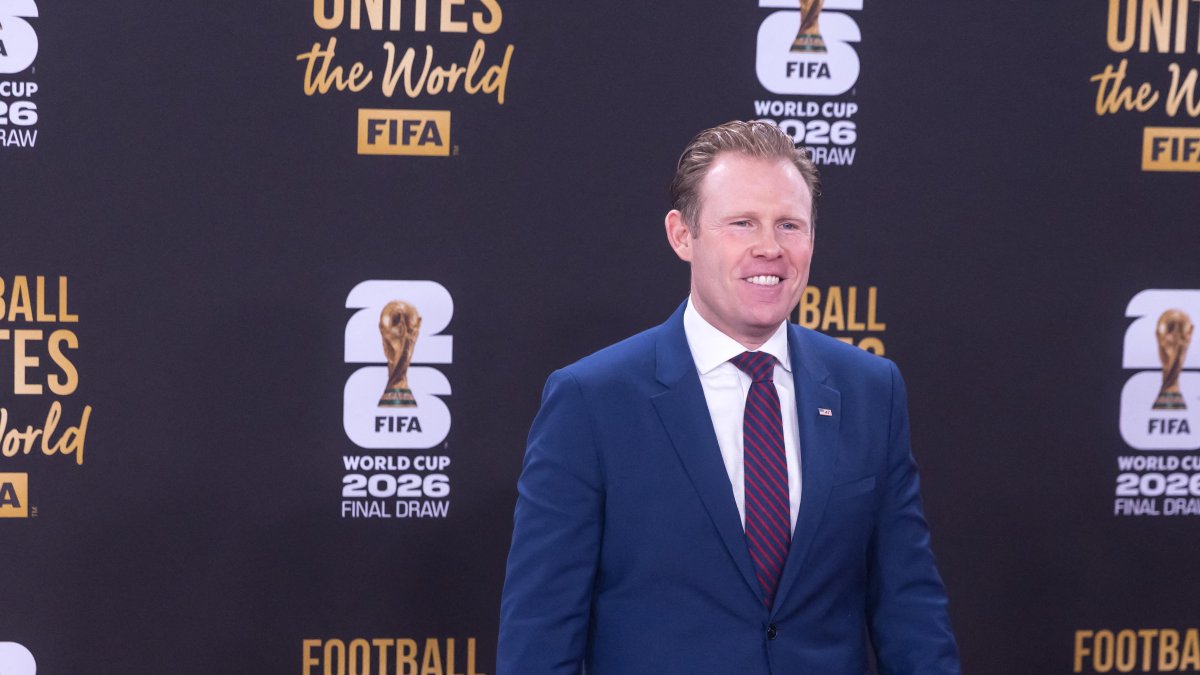 Andrew Giuliani before the 2026 World Cup group stage draw