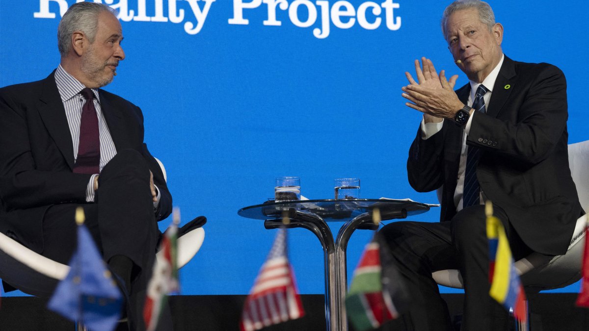 El exvicepresidente de Estados Unidos y fundador del Climate Reality Project, Al Gore
