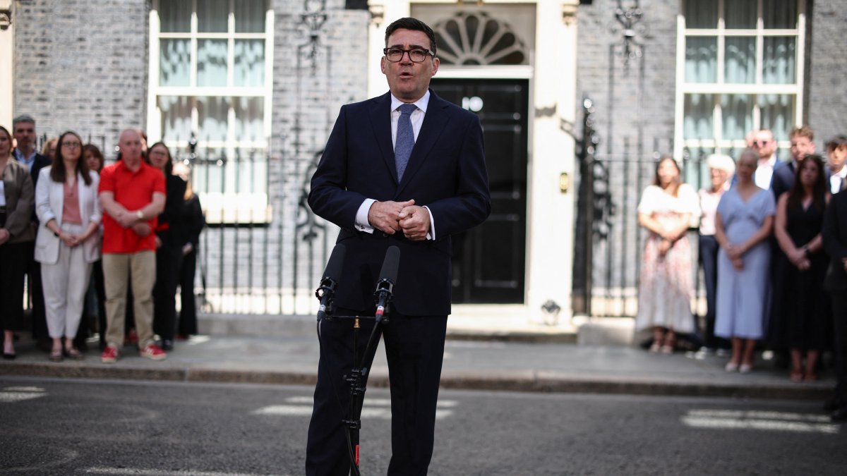 The new Prime Minister, Andy Burnham