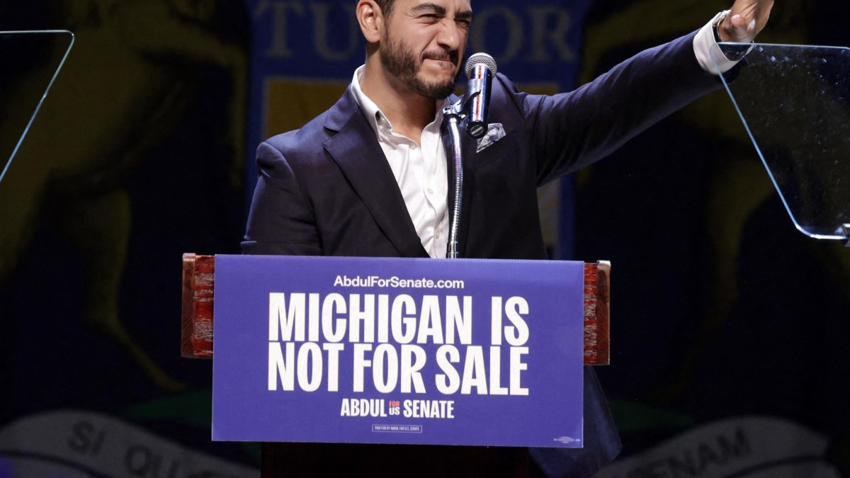 Democratic Senate candidate for Michigan, Abdul El-Sayed