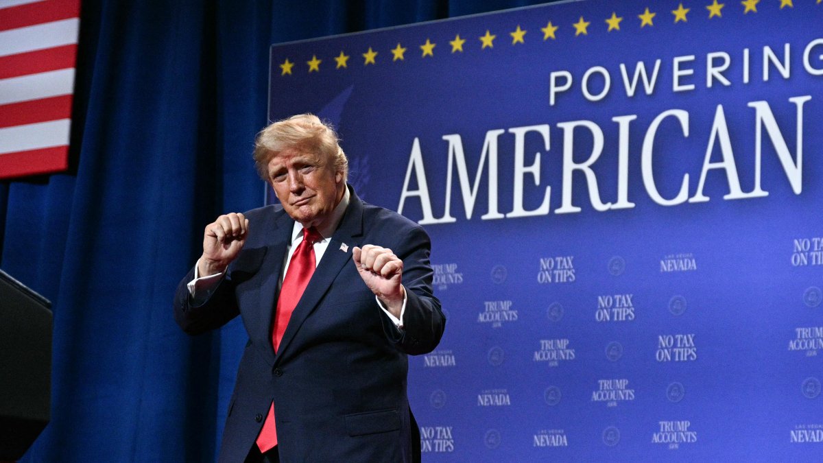 Donald Trump en Las Vegas, Nevada/ Jim Watson